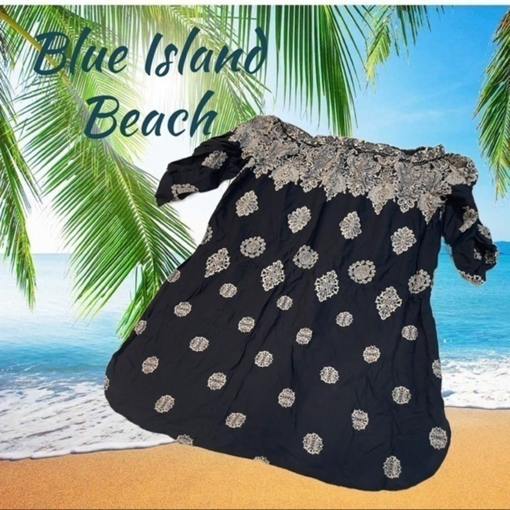 Blue Island Beach Dress‎